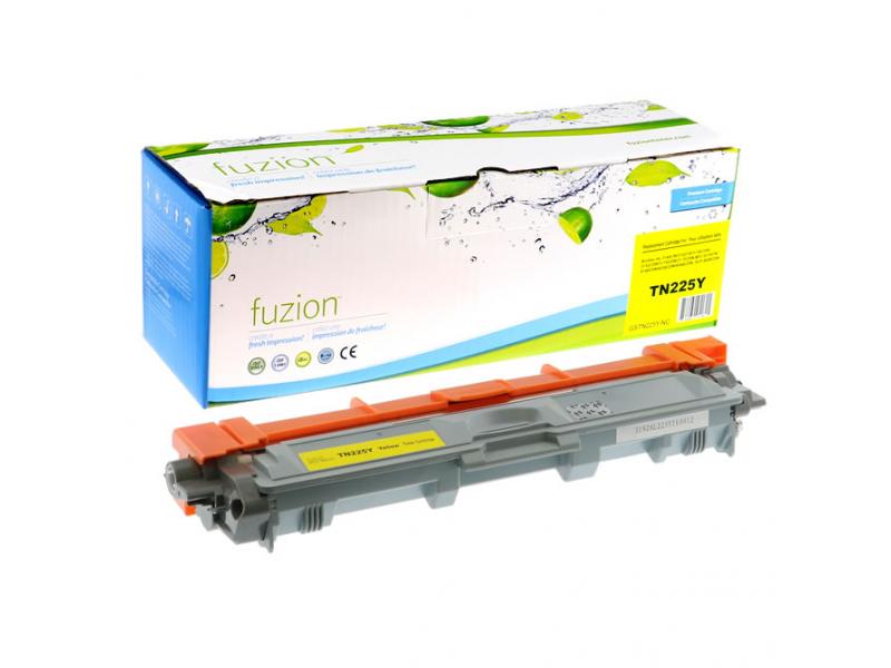 Compatible Brother TN-225Y Toner Jaune Fuzion (HD)
