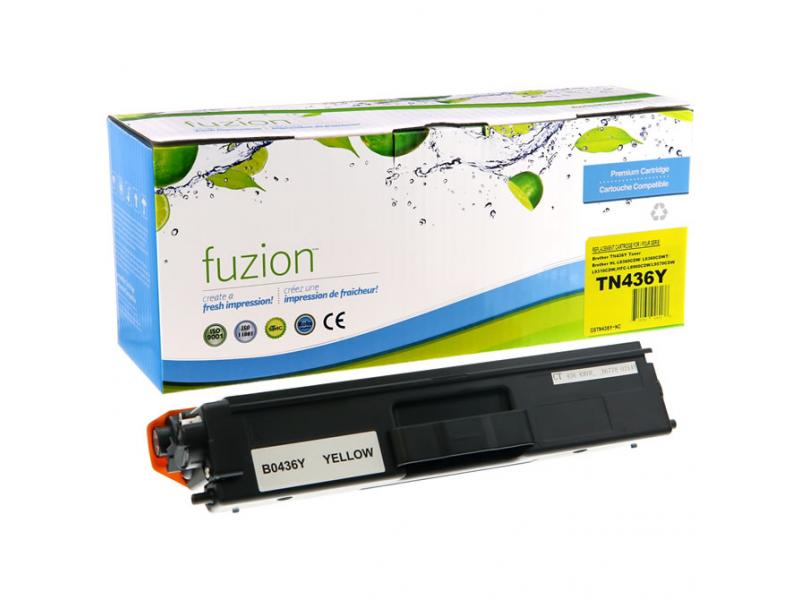 Compatible Brother TN-436 Toner Jaune HY Fuzion (HD)