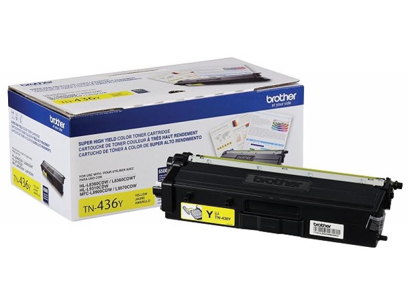 Genuine Brother TN-436 Toner Yellow HY