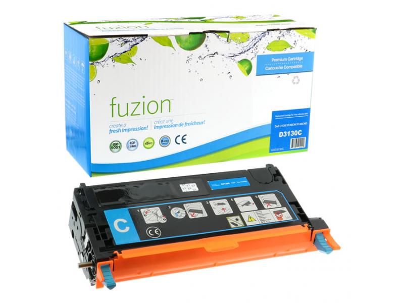 Recyclée Dell 3110CN Toner Cyan Fuzion (HD)