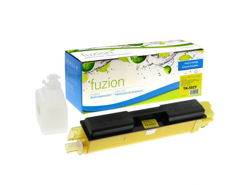 Compatible Kyocera TK592Y Toner Jaune Fuzion (HD)