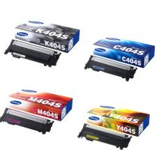 Laser cartridges for CLT-K404S, CLT-C404S, CLT-Y404S, CLT-M404S