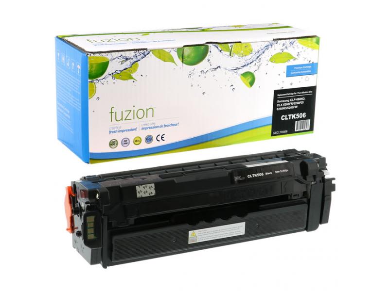 Reman Samsung CLT-K506L Black Toner Fuzion (HD)