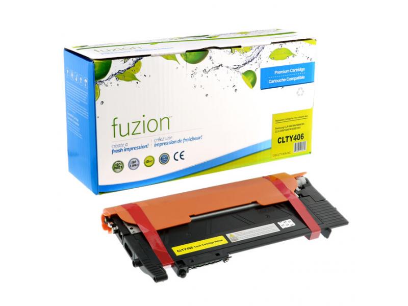 Compatible Samsung CLT-Y406S  Jaune Toner Fuzion (HD)