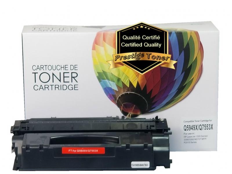 Compatible HP Q7553X Certifiée Prestige Toner