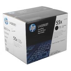 Genuine HP CE255XD (55X) / Duo Pack
