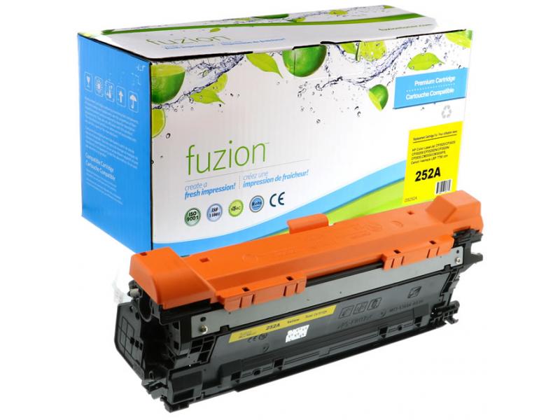 Recyclée HP CE252A (504A) Toner Jaune Fuzion (HD)