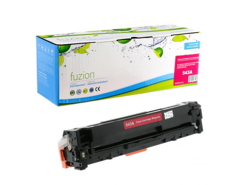 Réusinée HP CB543A (125A) Toner Magenta Fuzion (HD)