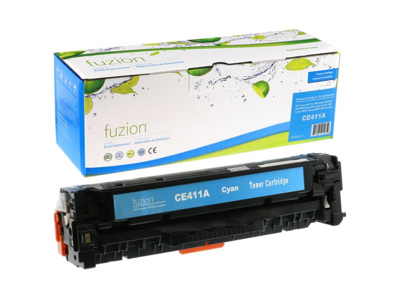 Recyclée HP CE411A Toner Cyan Fuzion (HD)