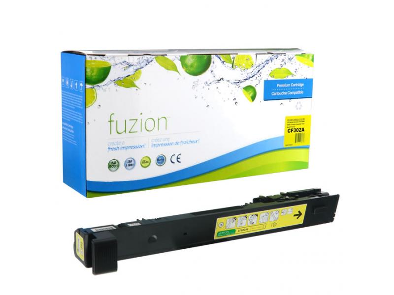 Recyclée HP CF302A (827A) Toner Jaune Fuzion (HD)