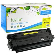 Compatible HP CF362X Toner Jaune Fuzion (HD)
