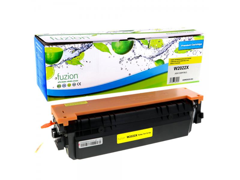 Compatible HP 414X (W2022X) Jaune Fuzion