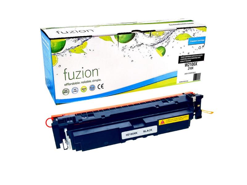 Compatible HP W2100X (210X) Toner Noir Fuzion 