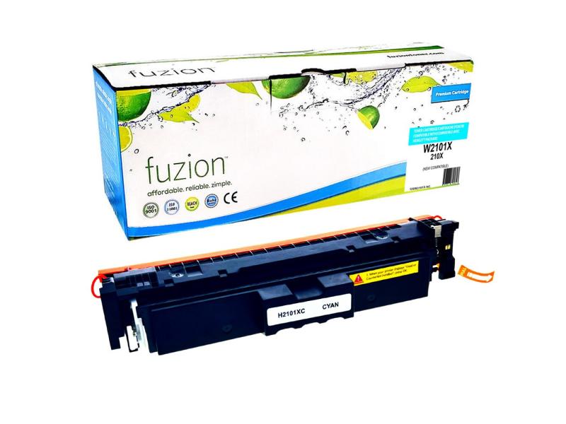 Compatible HP W2101X (210X) Toner Cyan Fuzion 