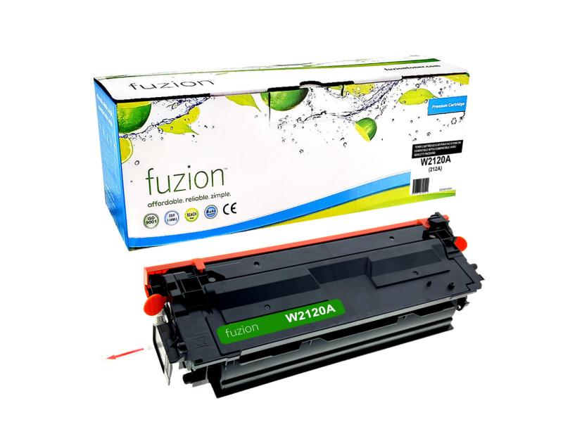 Recyclée HP W2120A (212A) Toner Noir Fuzion (HD)
