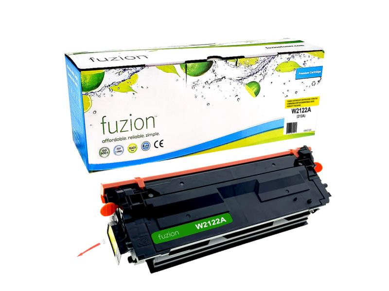 Recyclée HP W2122A (212A) Toner Yellow Fuzion (HD)