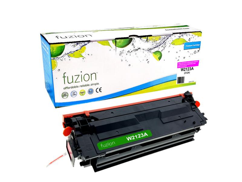 Recyclée HP W2123A (212A) Toner Magenta Fuzion (HD)