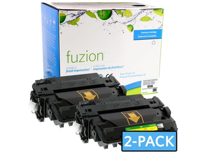 Compatible HP CE255X Twin Pack Toner Fuzion (HD)