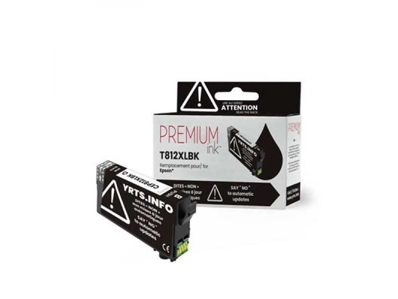 Compatible Epson T812XL (T812XL120) Black (EHQ)