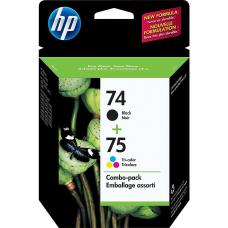 HP N°74 & 75 (CC659FN) Black & Tri-Color / 370 Pages