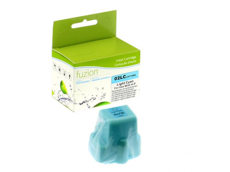 Compatible HP02 Light Cyan Fuzion (HD)