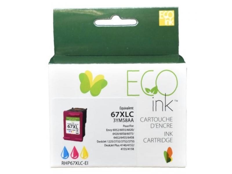 Recyclée HP 67 XL couleur / 200 Pages