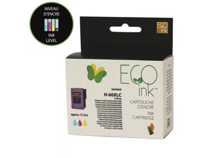 Recyclée HP60 XL Couleur (EHQ)