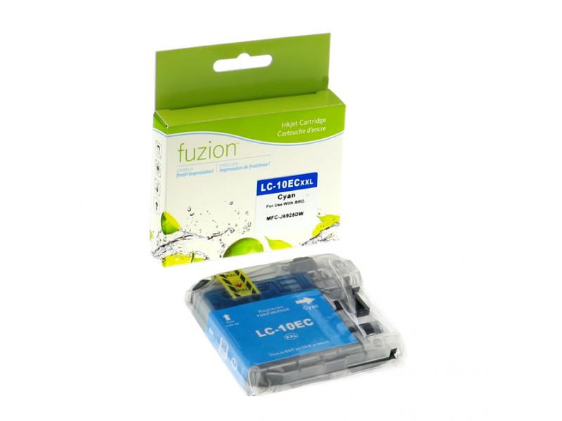 Compatible Brother LC10ECY XXL Cyan Fuzion (HD) LC10ECY, LC10EC