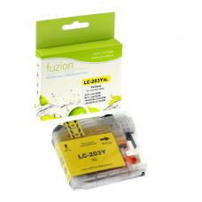 Compatible Brother LC203 XL Jaune Fuzion (HD)
