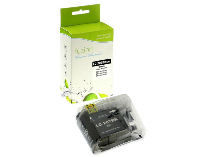 Compatible Brother LC207XL Noir Fuzion (HD)