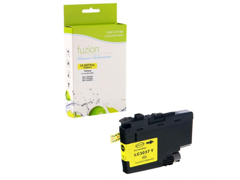 Compatible Brother LC-3037Y Jaune Fuzion (HD) 1,500 Pages
