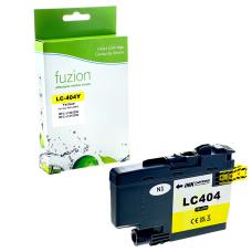 Compatible Brother LC-404 Jaune Fuzion (HD) 