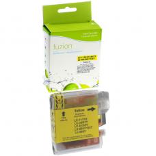 Compatible Brother LC61 Jaune Fuzion (HD)