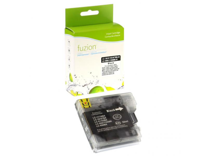 Compatible Brother LC65 XXL Noir Fuzion (HD)