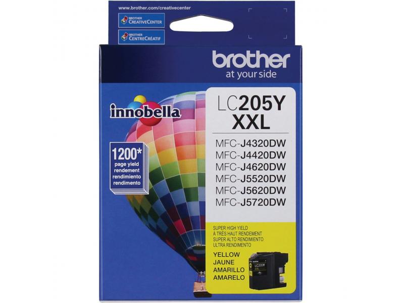 Original Brother LC205XXL Jaune