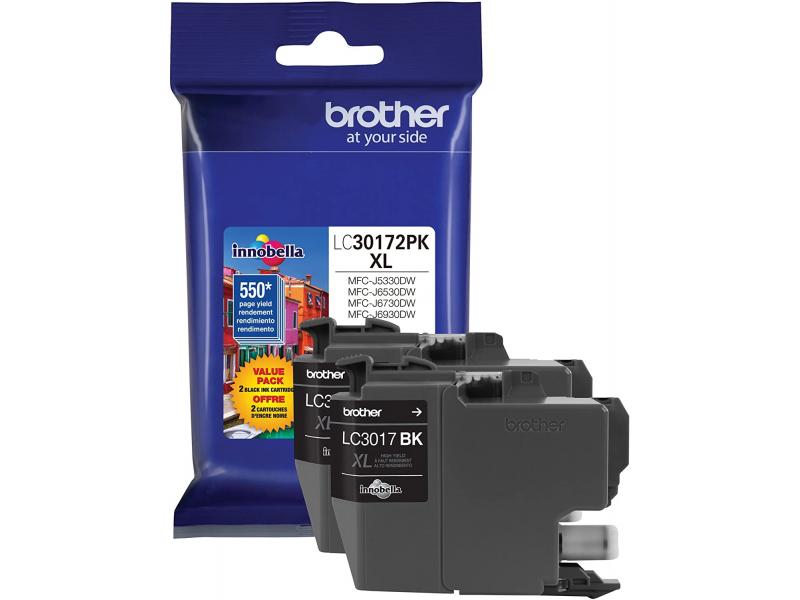 Original Brother LC-3017 2 X Noir
