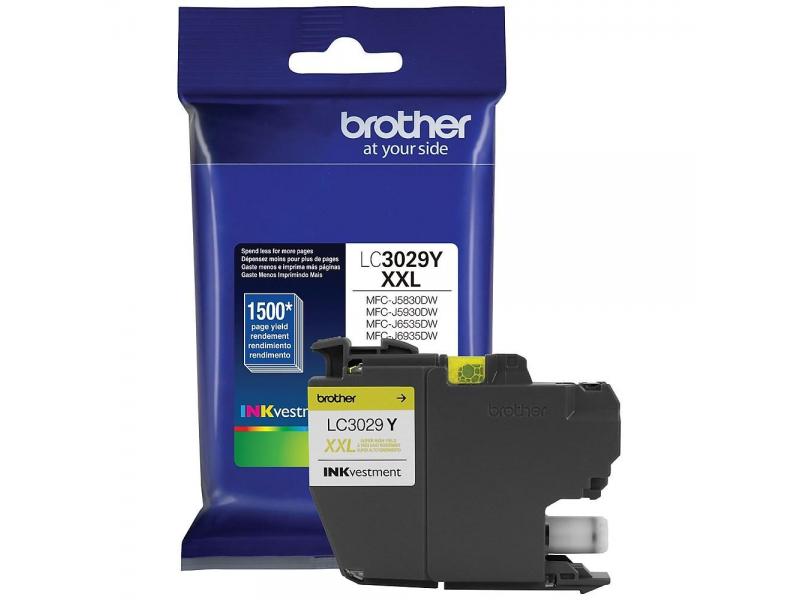Original Brother LC-3029 Jaune / 1,500 Pages