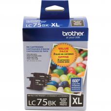 Original Brother LC75 XL / 2 X  Noir