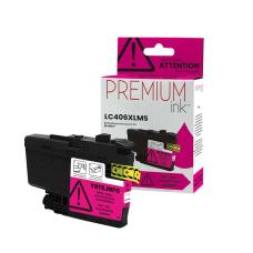 Compatible Brother LC406XLMS (Pigment) Magenta