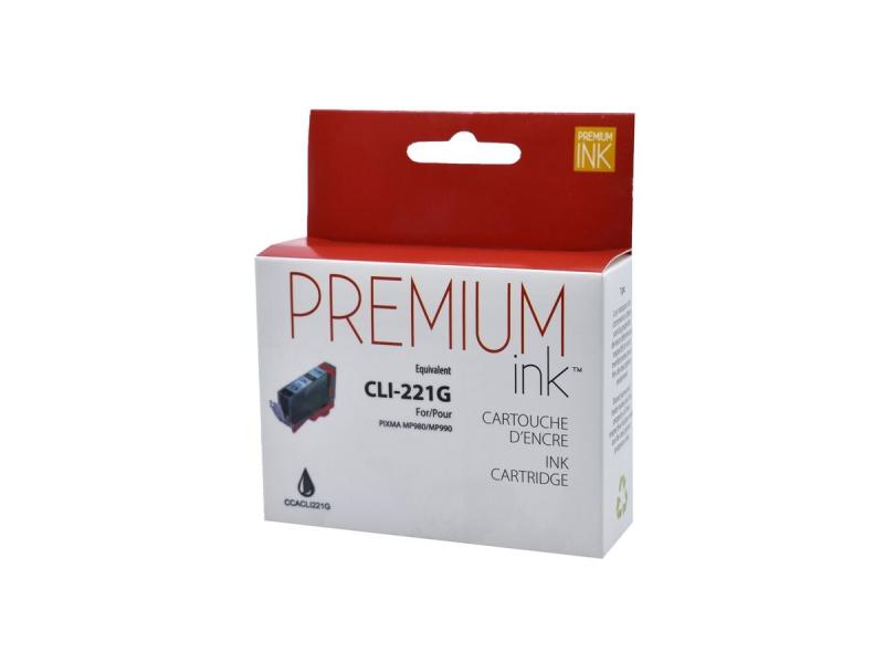 Compatible Canon CLI-221GR Gris (EHQ)