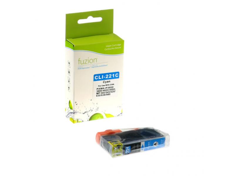 Compatible Canon CLI-221C Cyan Fuzion (HD)