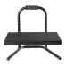 Height Adjustable Steel Footrest with Handle FR300