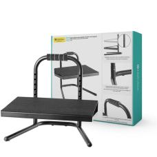 Appuie-pied en acier réglable en hauteur avec poignée FR300