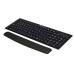 Anti-Slip Wrist Rest Pad Black Silicone 17.3"