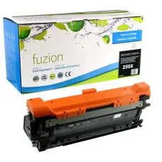 Recyclée HP CE250X, CE250A (504X) Toner Noir Fuzion (HD)