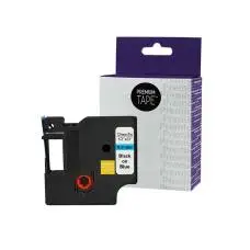 Dymo 45016 Noir sur Bleu 12mm |  Premium Tape