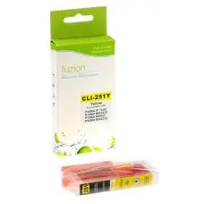 Compatible Canon CLI-251Y XL Yellow Fuzion (HD)